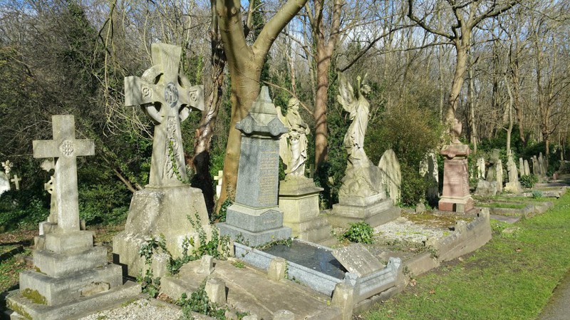 Хайгейтское кладбище.Лондон