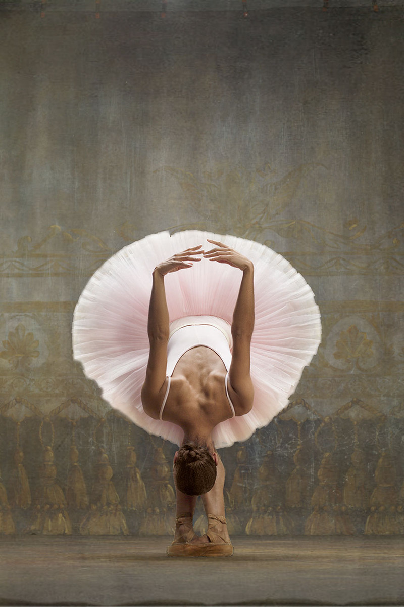 Балерина воссоздает полотна Эдгара Дега