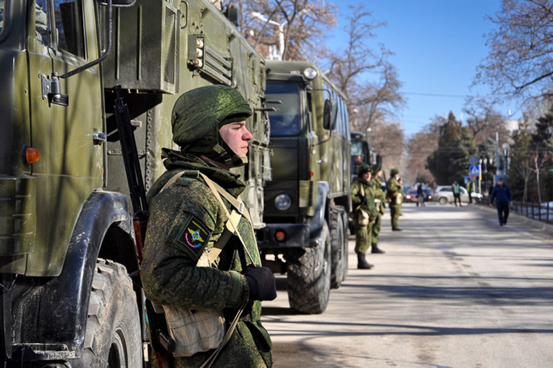 Масштабные учения Вооруженных сил России - фоторепортаж