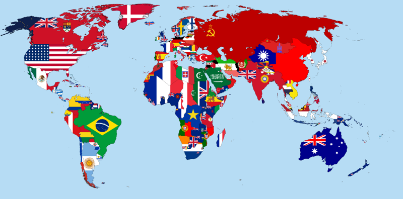 2. Политическая карта мира 1923 года