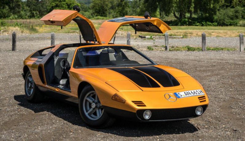 Mercedes-Benz C111 - необычный концепт, который ездит