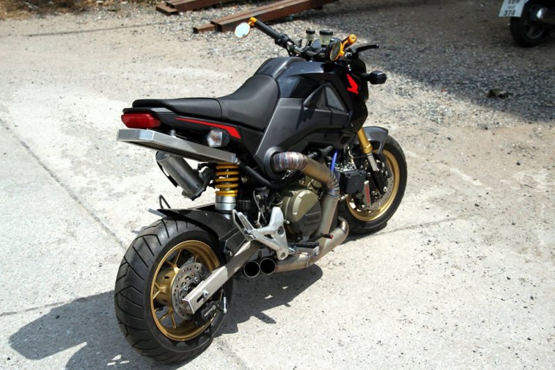 Минибайк Honda MSX с мотором Ducati 1199