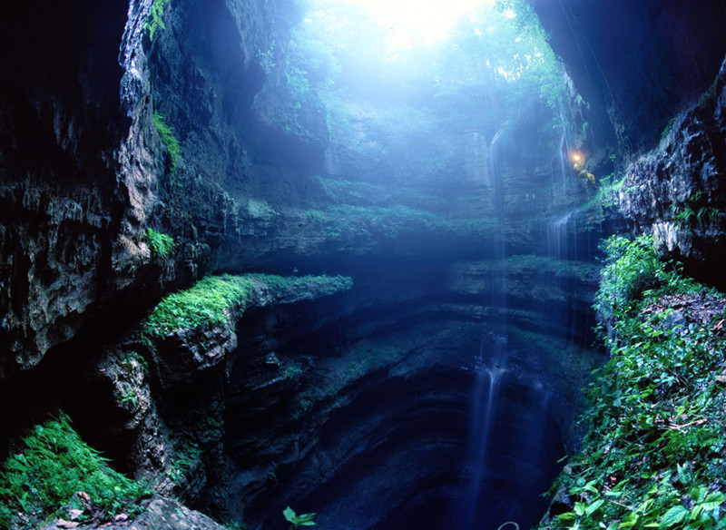 Пещера Ласточек, Мексика