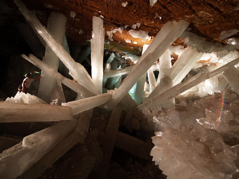 Пещера кристаллов (Cueva de los Cristales) , Мексика