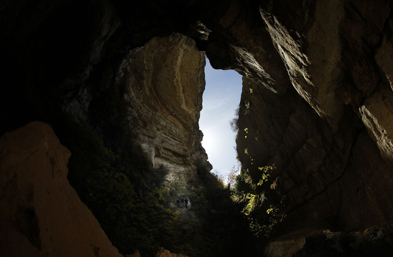 Пещеры в Ливанских горах