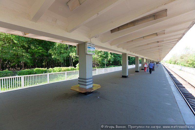 Измайловская (Измайловский парк до 1963), станция открытая.
