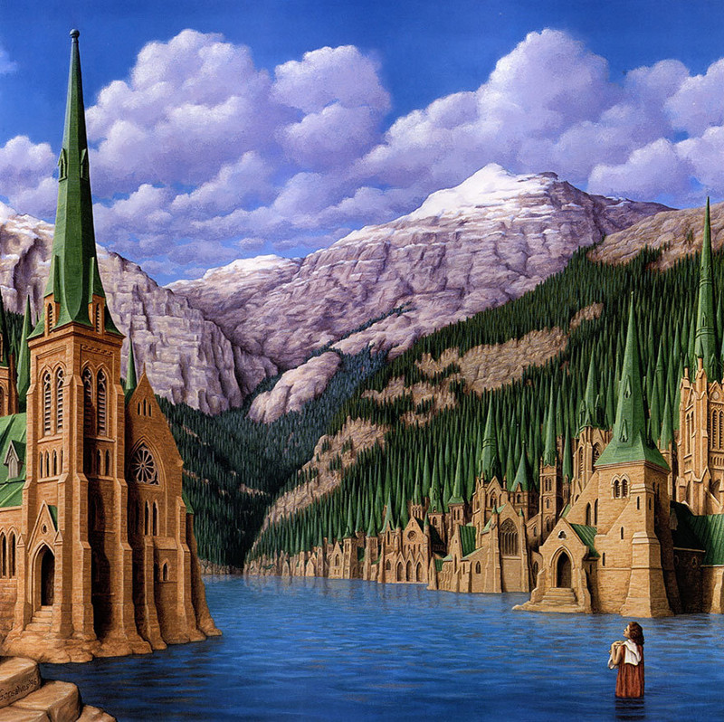 Эти по-настоящему крутые иллюзии канадского художника Роба Гонзалеса удивляют не на шутку 