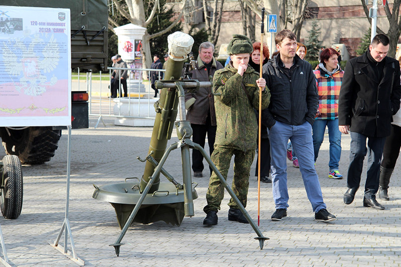 Как Севастополь День защитника Отечества и вторую годовщину «Русской весны» отметил