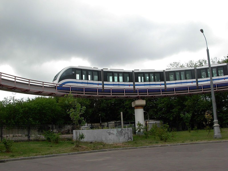 Разворот на станции Тимирязевская.