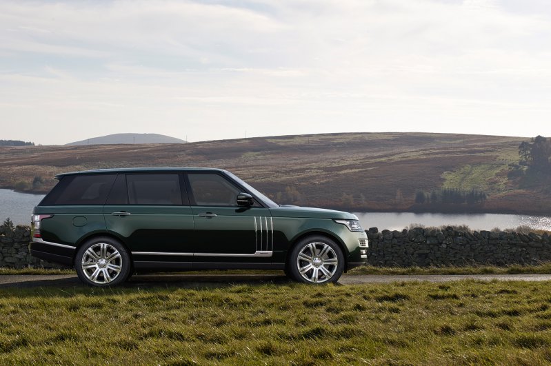 Роскошный внедорожник Range Rover для поездки на охоту