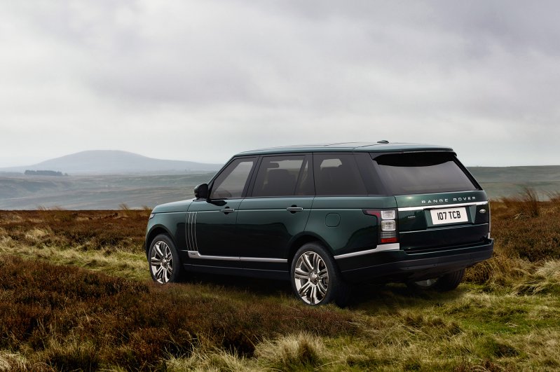 Роскошный внедорожник Range Rover для поездки на охоту