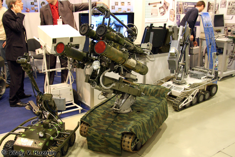 Российские боевые и гражданские роботы