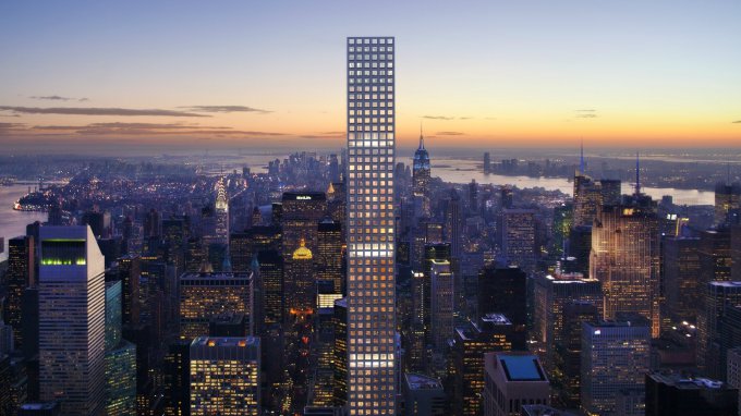 6 место: пентхаус в небоскребе 432 Park Avenue, Нью-Йорк