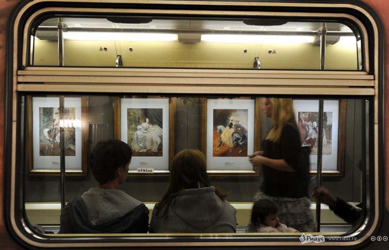 Тематическое метро: поезда-музеи и галереи