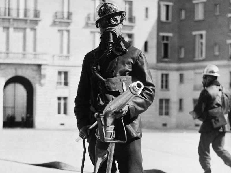 Экипировка пожарных начала 20 века