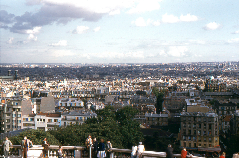 9. Панорама с террасы базилики Сакре-Кёр на Монмартре