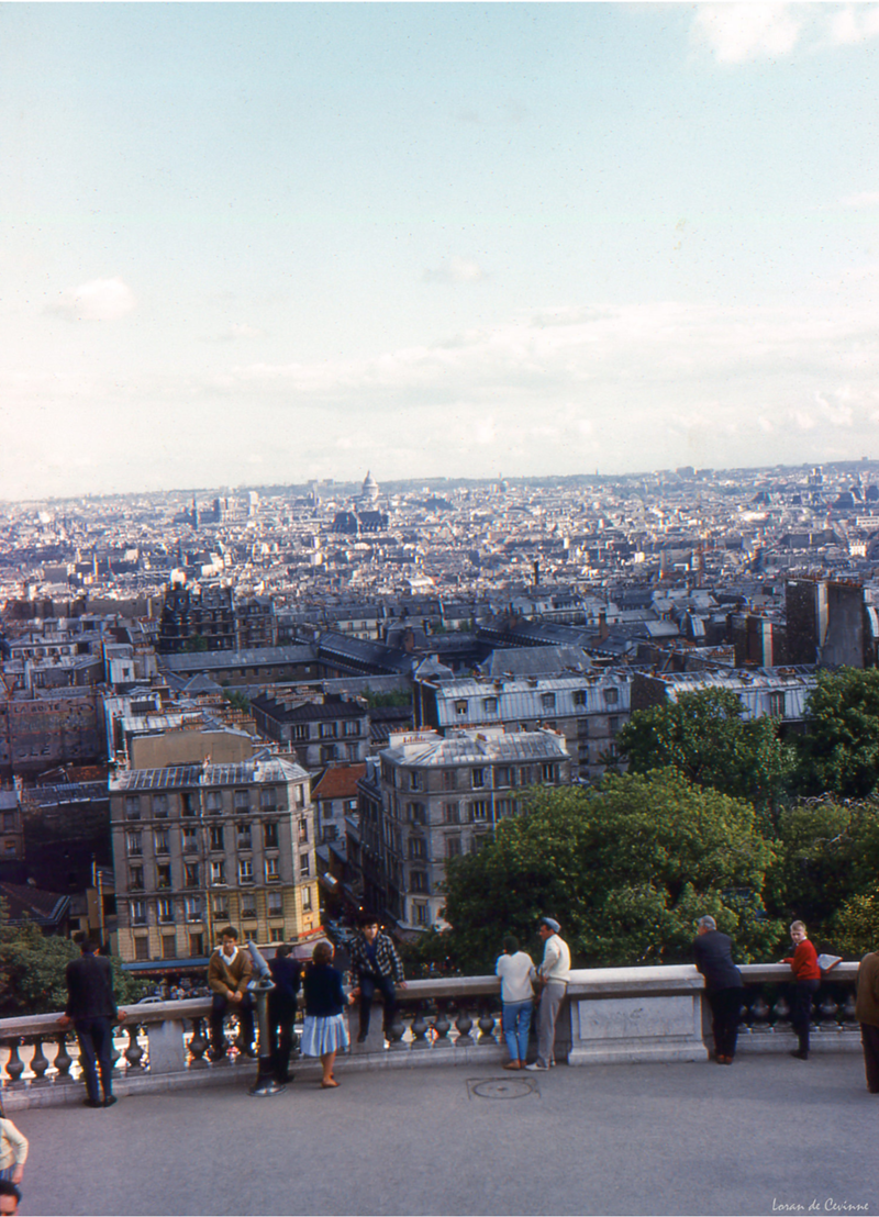 10. Панорама с террасы базилики Сакре-Кёр на Монмартре