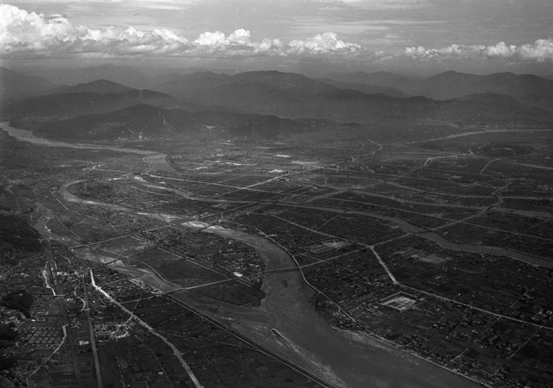 Вид Хиросимы 5 сентября 1945 года спустя месяц после атомной бомбардировки.