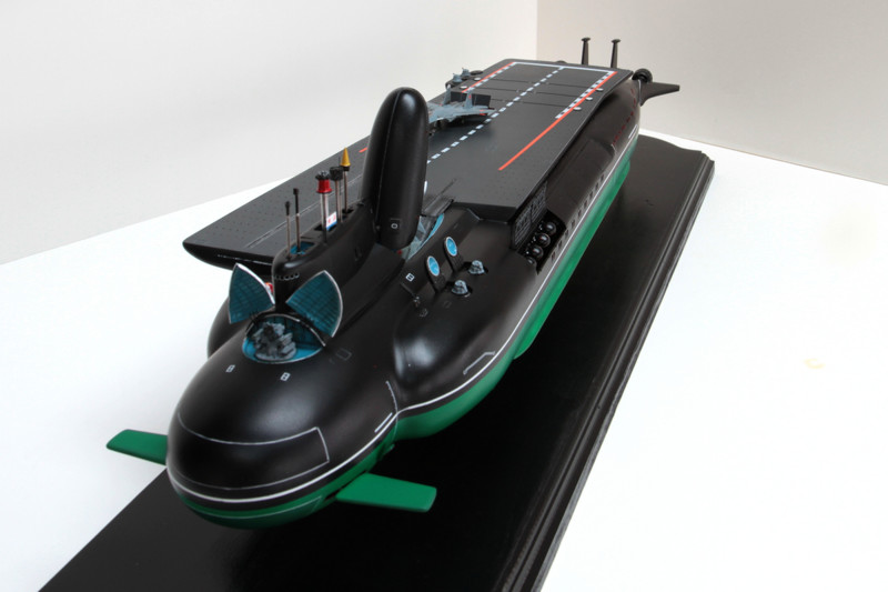 Уникальный проект подводного авианосца