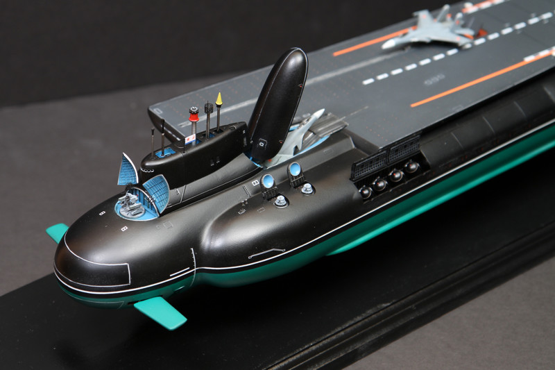 Уникальный проект подводного авианосца