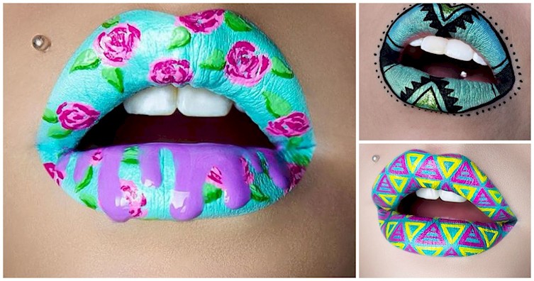 16 потрясающих примеров украшения губ, которые вы захотите опробовать губы, искусство, макияж