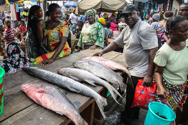 Африканские продуктовые рынки