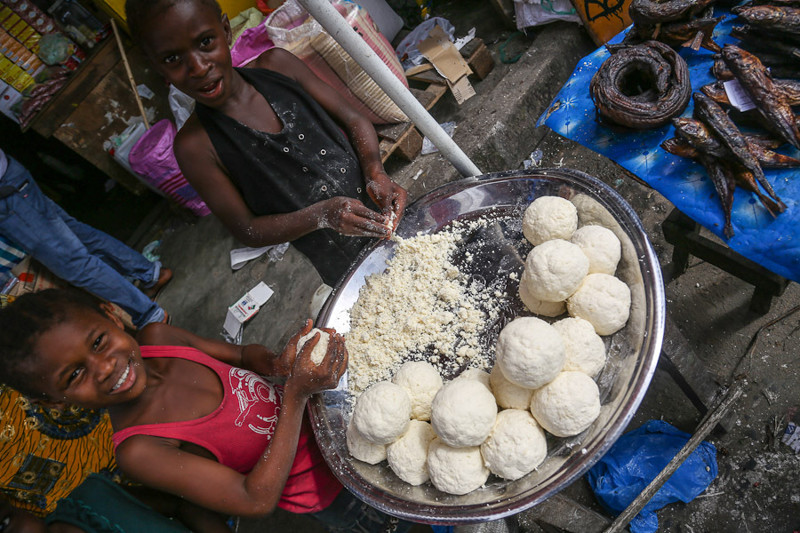 Африканские продуктовые рынки