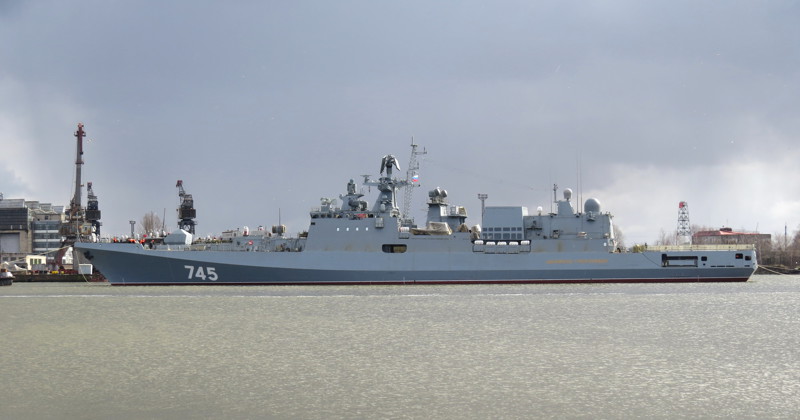 Сторожевой корабль (фрегат) "Адмирал Григорович" вошел в состав Черноморского флота