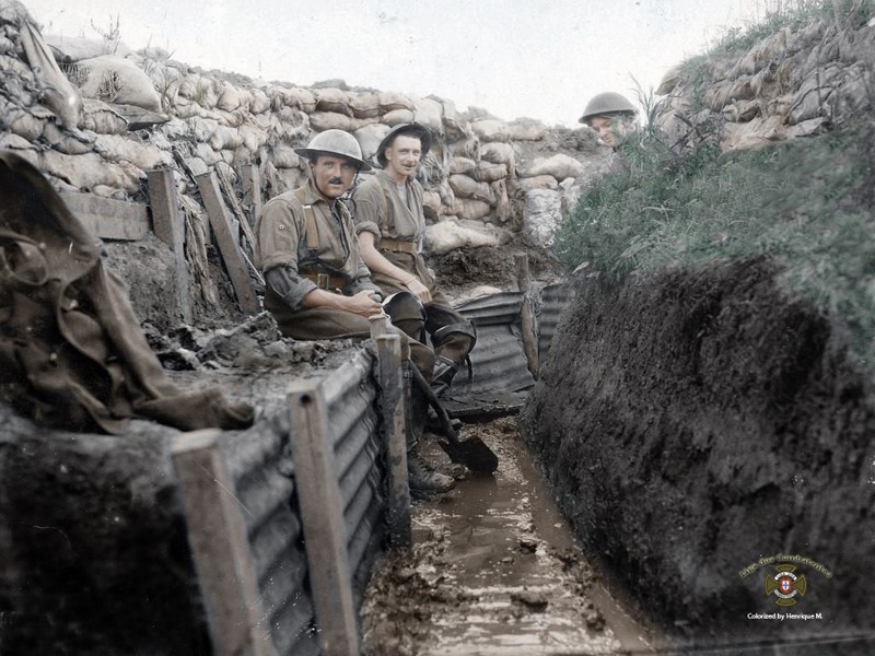 Цветные фото Первой Мировой