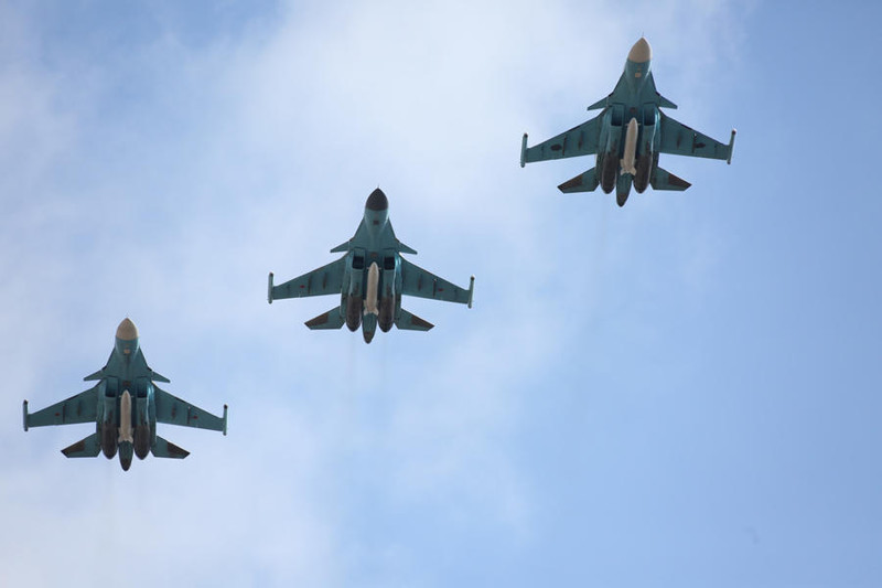  Как российские лётчики покидают Сирию. Наглядно