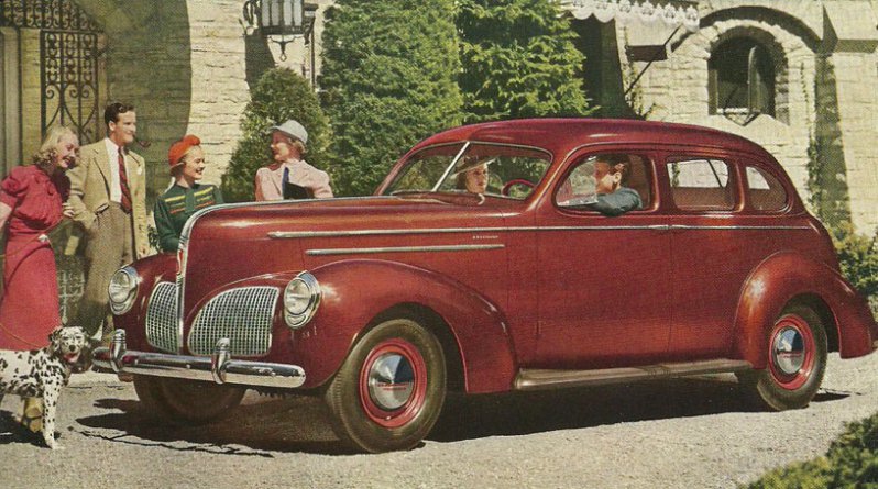 1940 Studebaker State President 4-door Cruising Sedan