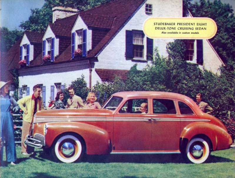 1941 Studebaker President Eight Cruising Sedan