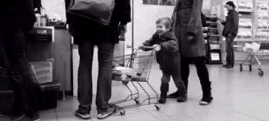 Проучил невоспитанного ребенка