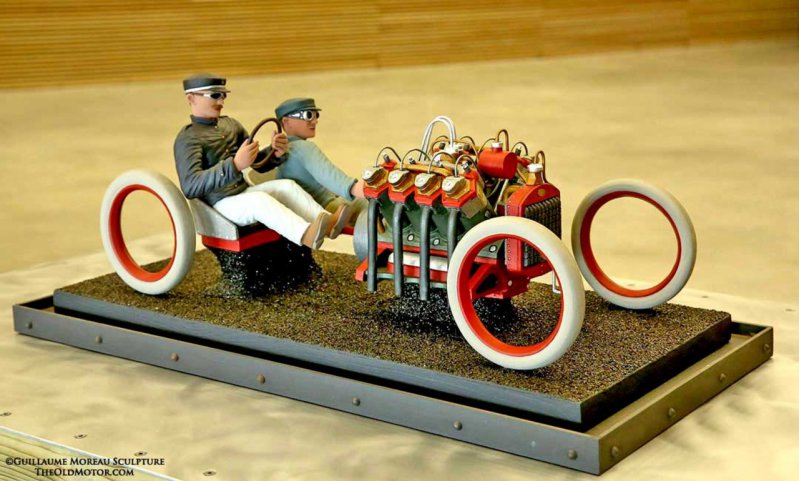 Автомобильные скульптуры француза Гийома Моро