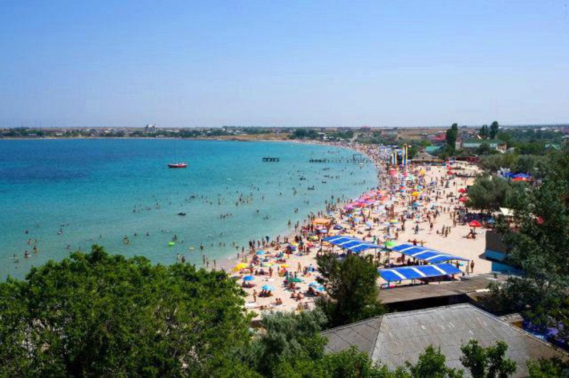 Черноморское крым фото поселка и пляжей и