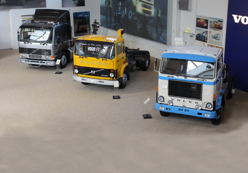 Капотные и бескапотные грузовики Volvo