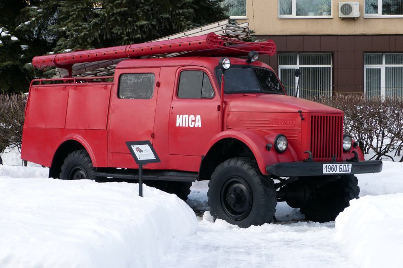 Пожарная автоцистерна АЦП-20(63)-19 для работы на селе. 