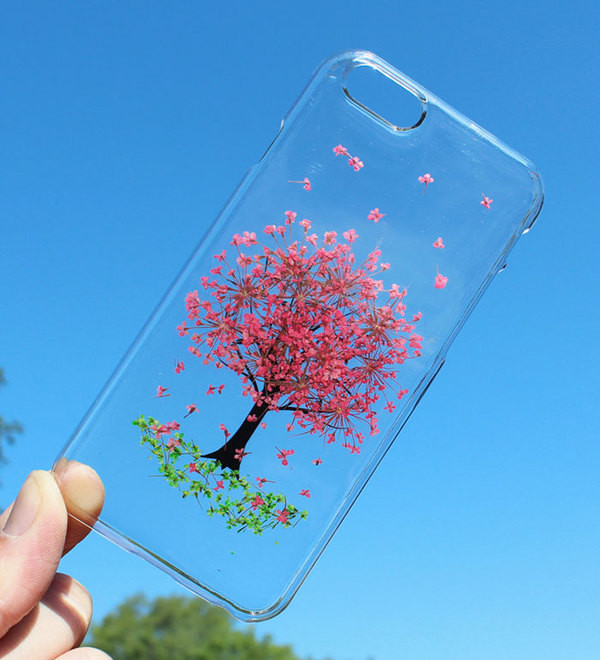 Чехлы для мобильного телефона с натуральными цветами