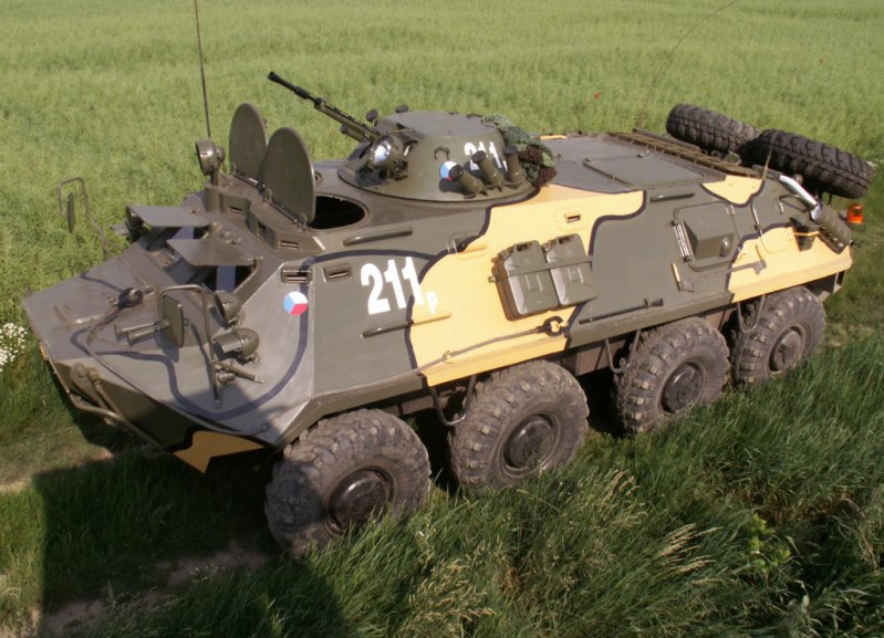 БТР-60, СССР (на фотографии – чешской армии). В эксплуатации с 1960 года.