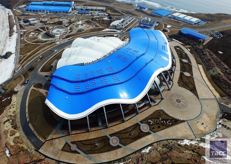 Приморский океанариум на острове Русский во Владивостоке. Часть 1