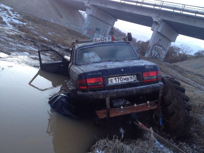 волга уаз бигфут