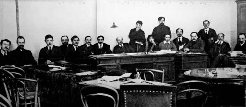 Совет народных комиссаров, Петроград, январь 1918 года.