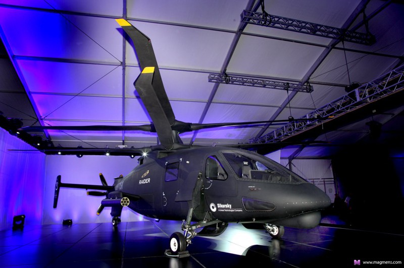 Sikorksy S-97 Raider - вертолёт будущего
