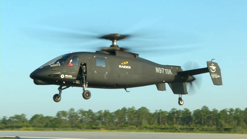 Sikorksy S-97 Raider - вертолёт будущего