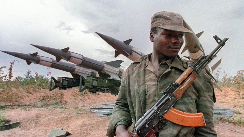 Война в Анголе - победа советского солдата