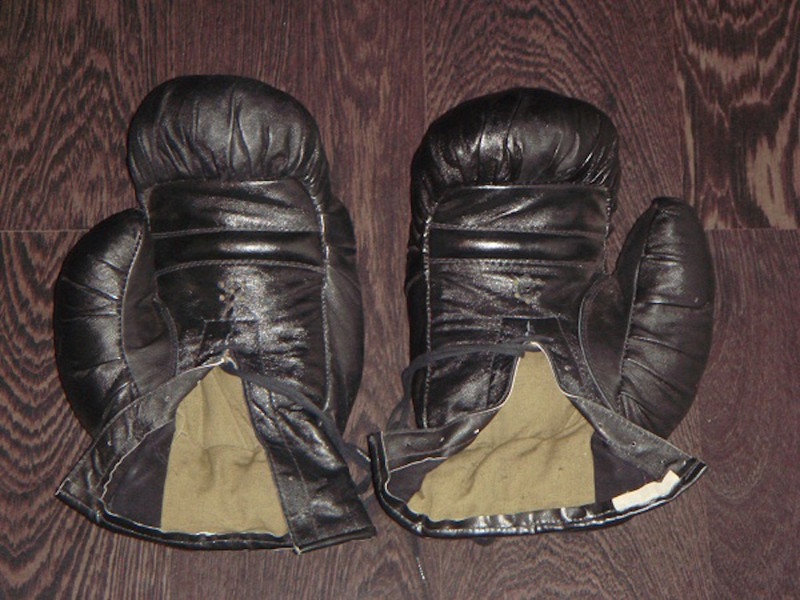 Куртка из боксерских перчаток