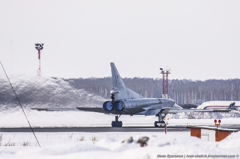 Работа ракетоносцев Ту-22М3                                                                         