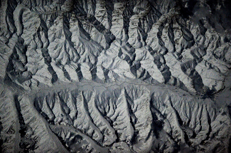 Гималайские долины в полнолуние. 