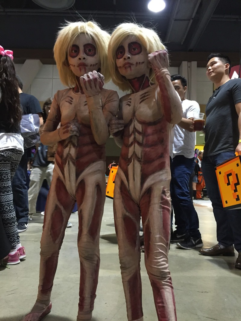 Attack on titan baby cosplay