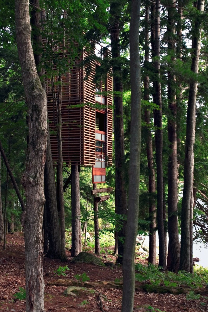 15. Tall Tree House, Мускока, Онтарио, Канада